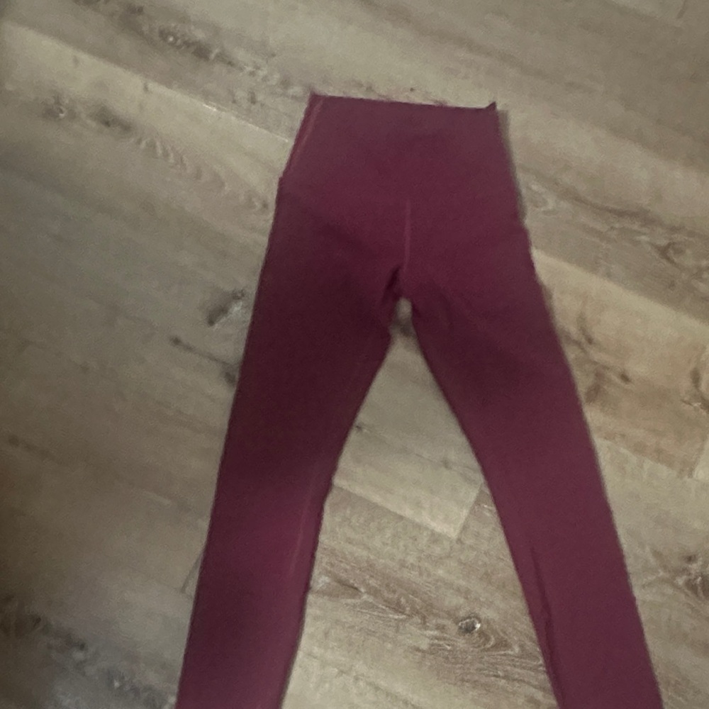 lululemon athletica Women’s Burgundy Leggings